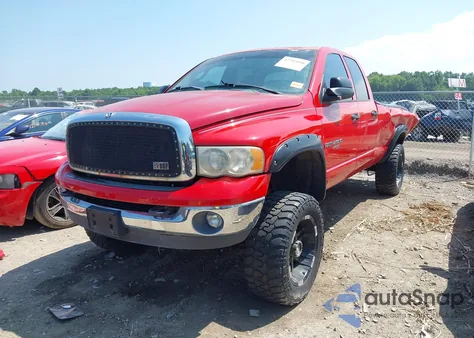 2005 Dodge Ram 2500 Slt/Laramie from USA, damaged, VIN 3D7KS28C95G844477